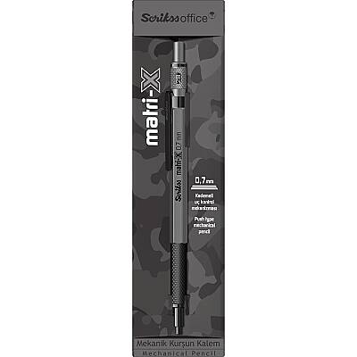 Scrikss Matri-X Mekanik Kurşun Kalem 0.7 mm Gri - Scrikss (1)