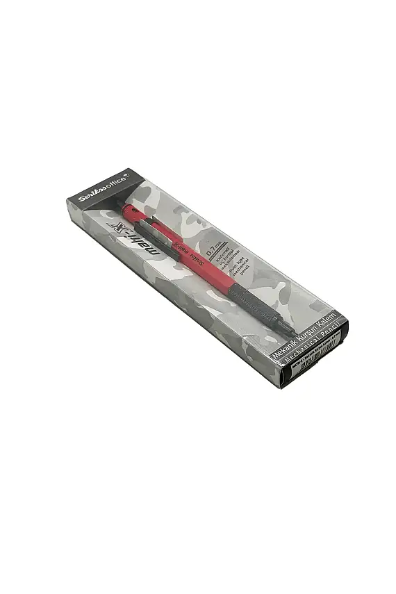 Scrikss Matri-X Mekanik Kurşun Kalem 0.7 mm Kırmızı - 1