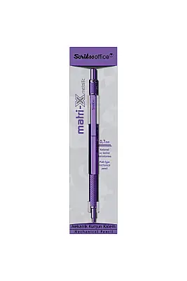 Scrikss Matri-X Mekanik Kurşun Kalem 0.7 mm Metalik Lila - Scrikss (1)