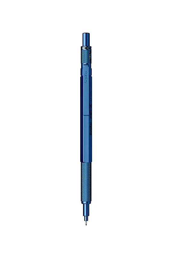 Scrikss Matri-X Mekanik Kurşun Kalem 0.7 mm Metalik Mavi - 1