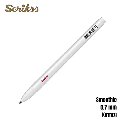 Scrikss Smoothie Jel Kalem 0.7 mm Kırmızı - 11