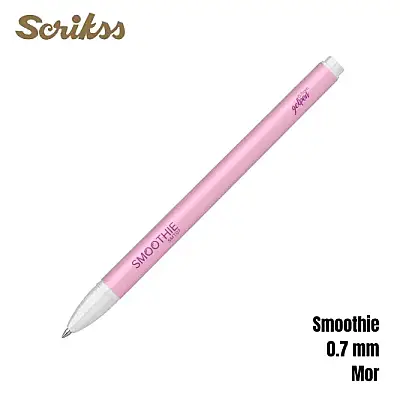 Scrikss Smoothie Jel Kalem 0.7 mm Mor - Scrikss (1)