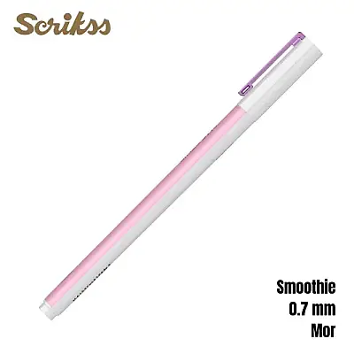 Scrikss Smoothie Jel Kalem 0.7 mm Mor - 14