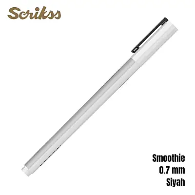 Scrikss Smoothie Jel Kalem 0.7 mm Siyah - 8