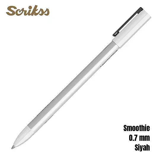 Scrikss Smoothie Jel Kalem 0.7 mm Siyah - 11