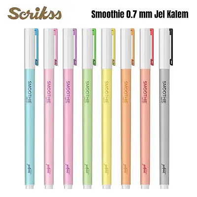 Scrikss Smoothie Jel Kalem 0.7 mm Turuncu - Scrikss (1)