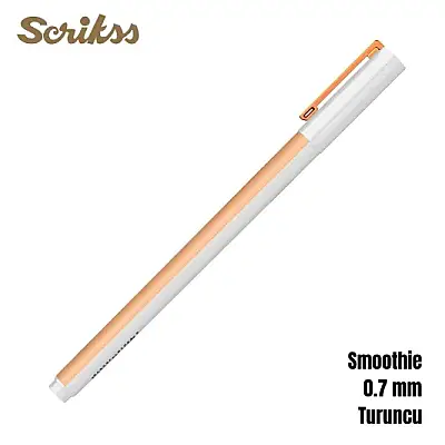 Scrikss Smoothie Jel Kalem 0.7 mm Turuncu - 10