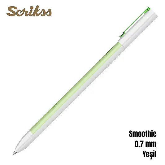 Scrikss Smoothie Jel Kalem 0.7 mm Yeşil - 2