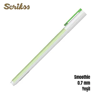 Scrikss Smoothie Jel Kalem 0.7 mm Yeşil - 4
