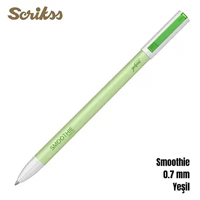 Scrikss Smoothie Jel Kalem 0.7 mm Yeşil - 7