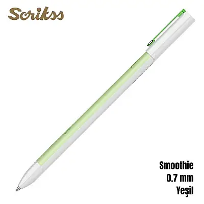 Scrikss Smoothie Jel Kalem 0.7 mm Yeşil - 8