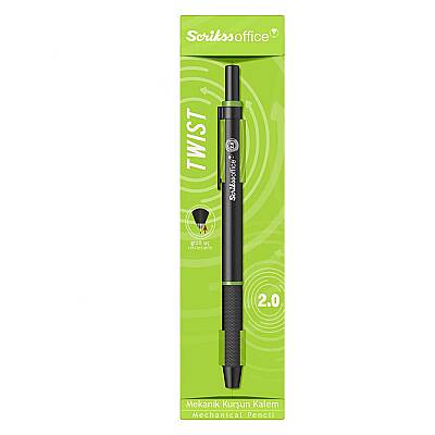 Scrikss Twist Mekanik Kurşun Kalem 2 mm Yeşil - Scrikss (1)
