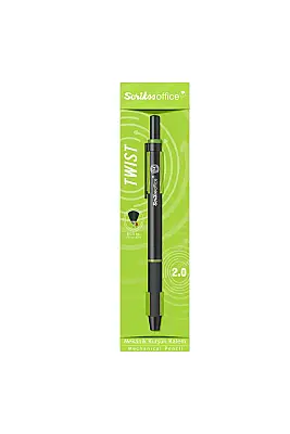 Scrikss Twist Mekanik Kurşun Kalem 2 mm Yeşil - 3