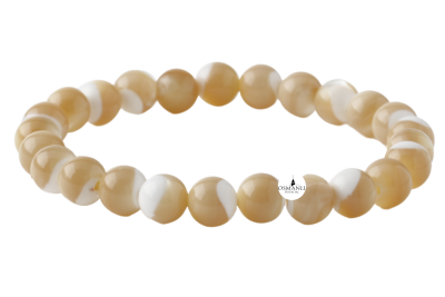 Sedef 8mm Doğal Taş Bileklik - 2