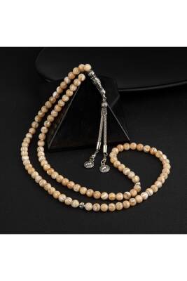 Sedef Doğal Taş Tesbih 99luk - 6mm - Osmanlı Doğaltaş