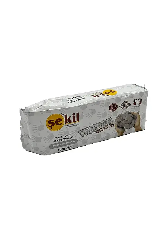 Şekil Kil Hamuru Beyaz 1 kg - 2