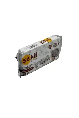 Şekil Kil Hamuru Beyaz 500 gr - Şekil
