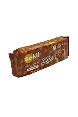 Şekil Kil Hamuru Kahverengi 1 kg - Şekil