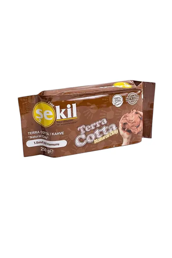 Şekil Kil Hamuru Kahverengi 250 gr - 3
