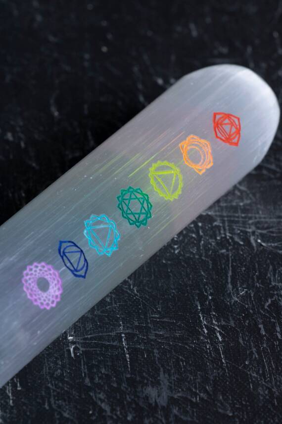 Selenit Çakra Çubuğu (S.K.224) - 5