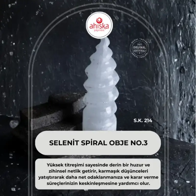 Selenit Spiral Obje no.3 (S.K.214) - 2