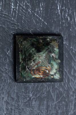 Seritifikalı zümrüt Piramit - 5