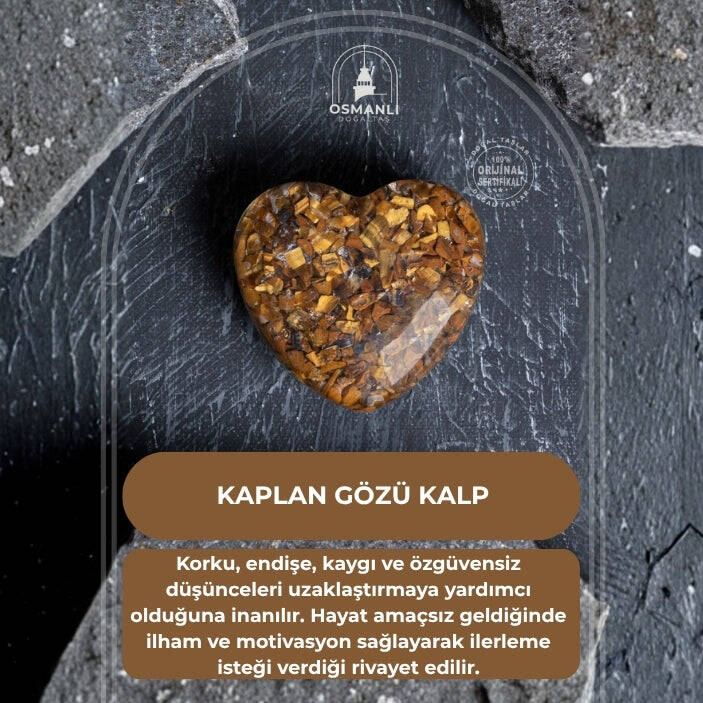 Sertfikalı Kaplan Gözü Kalp - 2