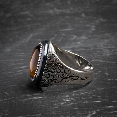 Sertifikalı 3-8 mm Silindir Kesim Kehribar Tesbih - 3