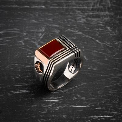 Sertifikalı 7 mm Küre Kesim Gold Eskitme Kaplamalı Gümüş İmame ve Püsküllü Kehribar Tesbih - 13,02 gr - 2