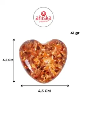 Sertifikalı Akik Kalp - 6