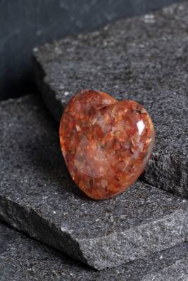 Sertifikalı Akik Kalp - 3