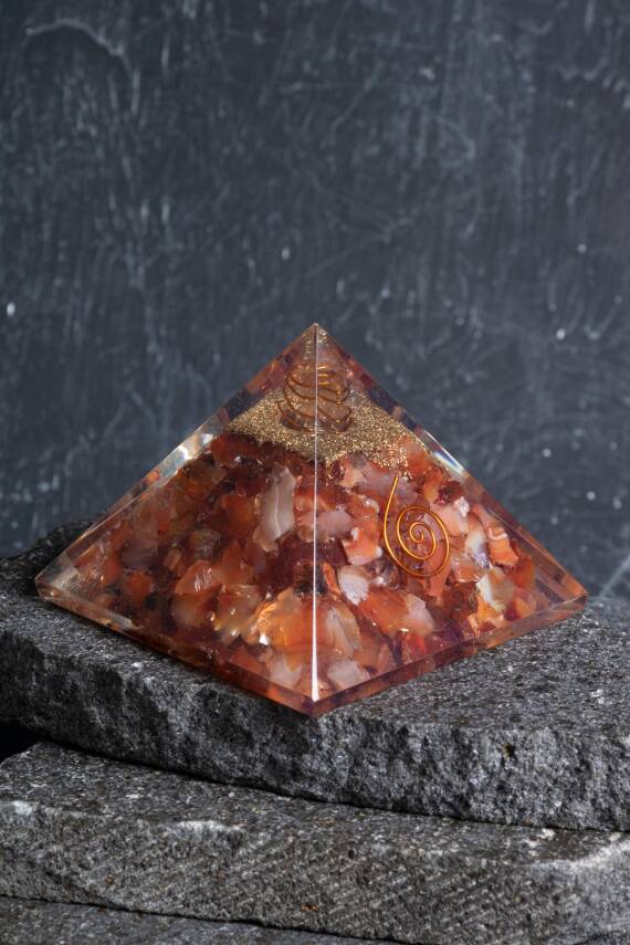 Sertifikalı Akik Piramit - 4