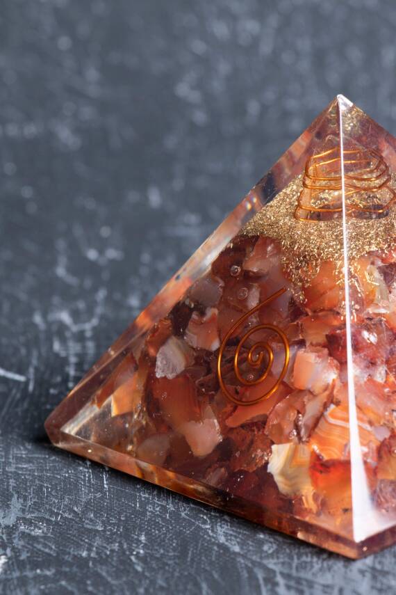 Sertifikalı Akik Piramit - 5