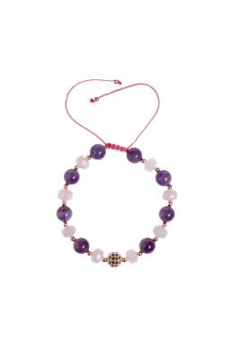 Sertifikalı Akik ve Hematit Doğaltaş Bileklik - Osmanlı Doğaltaş