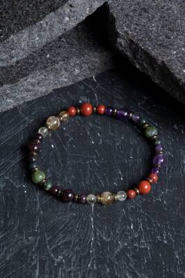 Sertifikalı Akrep Burcu Doğal Taş Bileklik (SK:260) - Osmanlı Doğal Taş