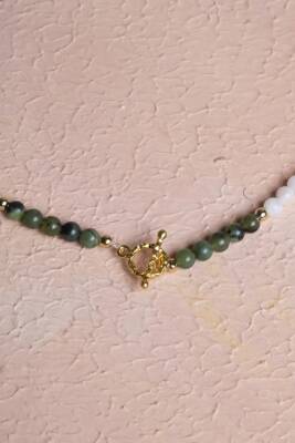 Sertifikalı Akrep Burcu Doğal Taş Kolye - 4