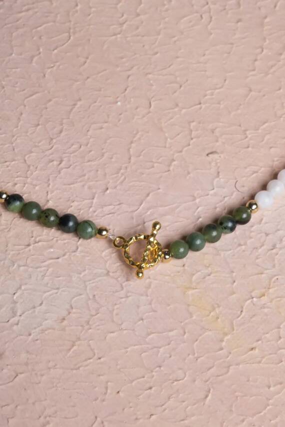 Sertifikalı Akrep Burcu Doğal Taş Kolye - 4