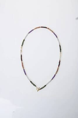 Sertifikalı Akrep Burcu Doğal Taş Kolye - 6