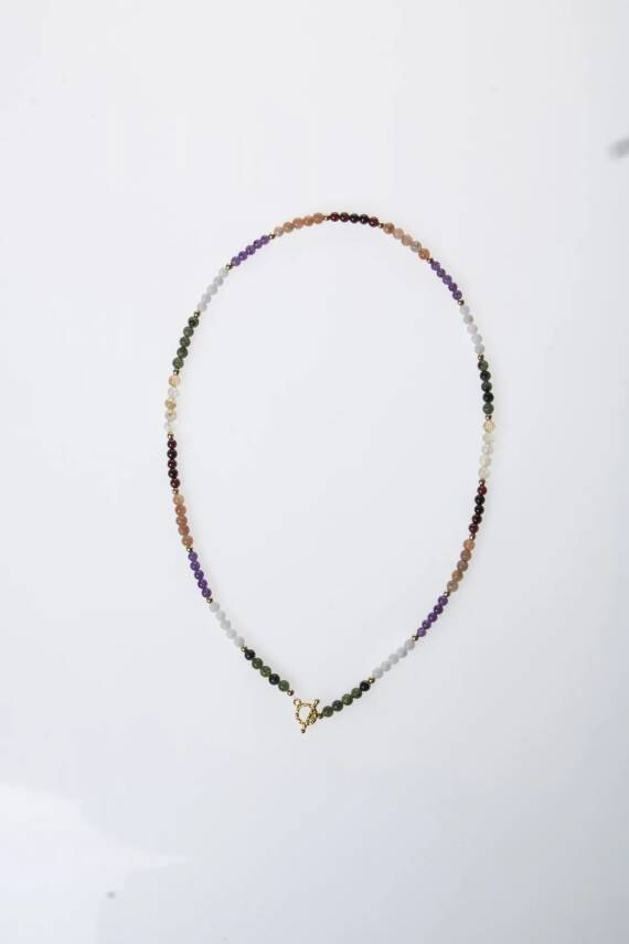 Sertifikalı Akrep Burcu Doğal Taş Kolye - 6