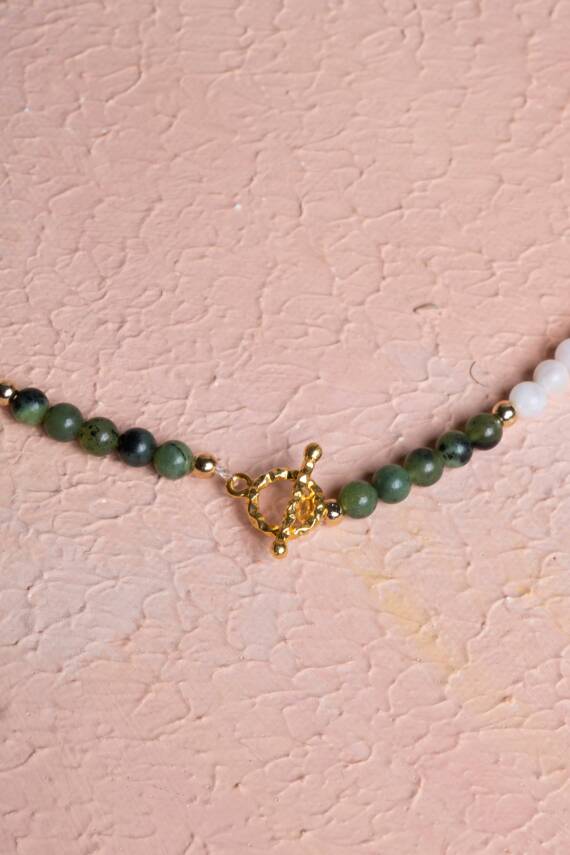 Sertifikalı Akrep Burcu Doğal Taş Kolye - 4