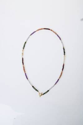 Sertifikalı Akrep Burcu Doğal Taş Kolye - 6