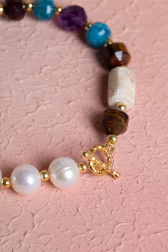 Sertifikalı Akrep Burcu Gümüş Kapama Doğal Taş Bileklik (SK:273) - 4