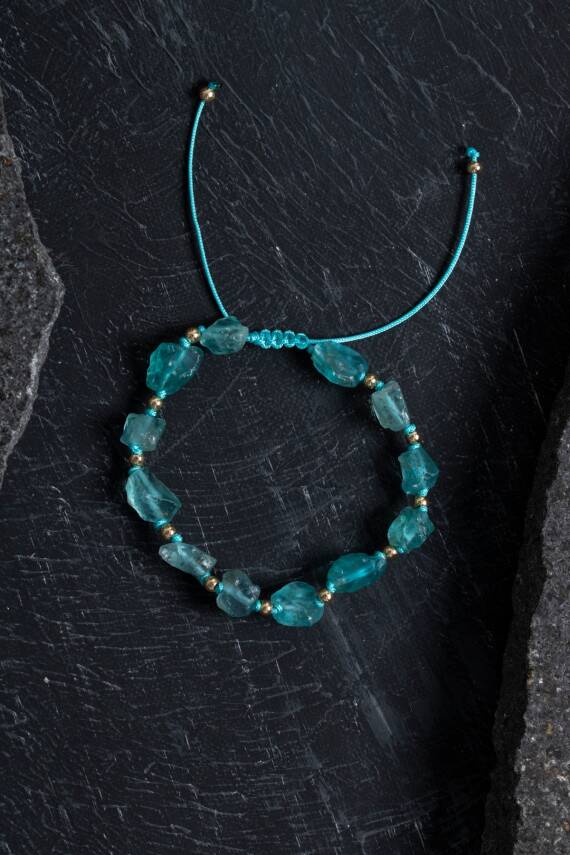 Sertifikalı Ametist, Ay Taşı ve Pembe Kuvars Doğal Taş Bileklik - 1