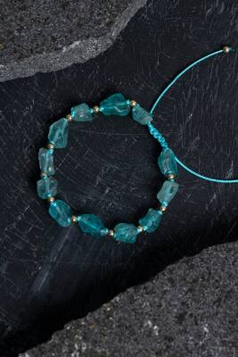 Sertifikalı Ametist, Ay Taşı ve Pembe Kuvars Doğal Taş Bileklik - 2