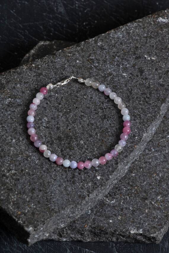 Sertifikalı Ametist Doğal Taş Kolye - 4