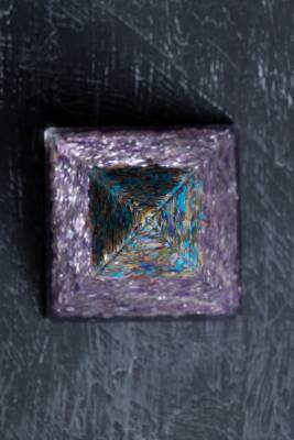 Sertifikalı Ametist & Genel Çakra Ağaçlı Piramit - 4