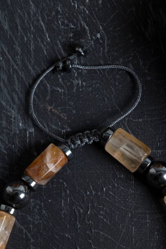 Sertifikalı Apatit ve Pembe Kuvars Doğaltaş Takım - 5