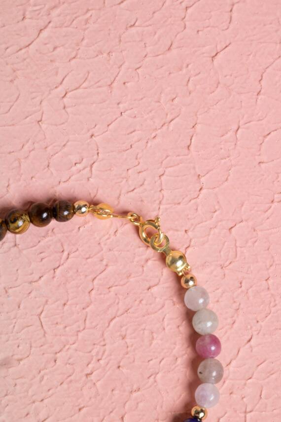 Sertifikalı Aslan Burcu Doğal Taş Bileklik - 3