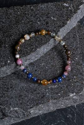 Sertifikalı Aslan Burcu Doğal Taş Bileklik (SK:261) - 4