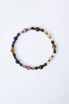 Sertifikalı Aslan Burcu Doğal Taş Bileklik (SK:261) - 6